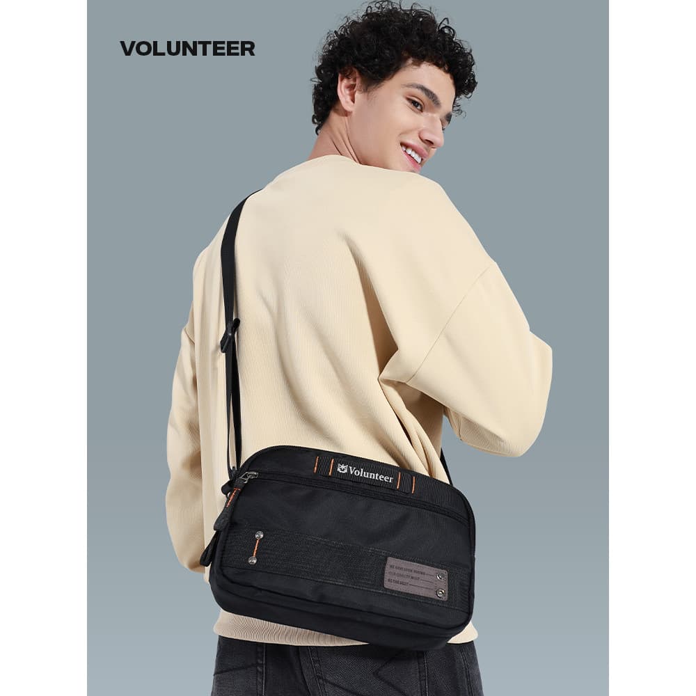 Bolsa mensageiro Casual masculina verão novo estilo Commuter pequena mochila simples Oxford pano moda pai ombro bolsa ma