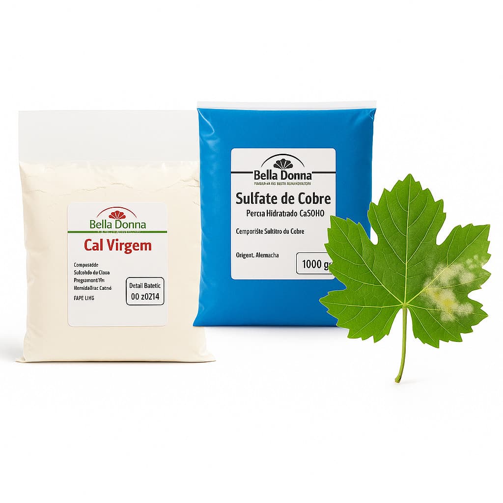Calda Bordalesa (1 Cal + 1 Sulfato De Cobre) - Rende Muito