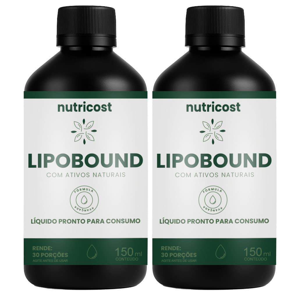 2x LIPOBOUND 150ML | SUPLEMENT ALIMENTAR | ORIGINAL - ENVIO IMEDIATO