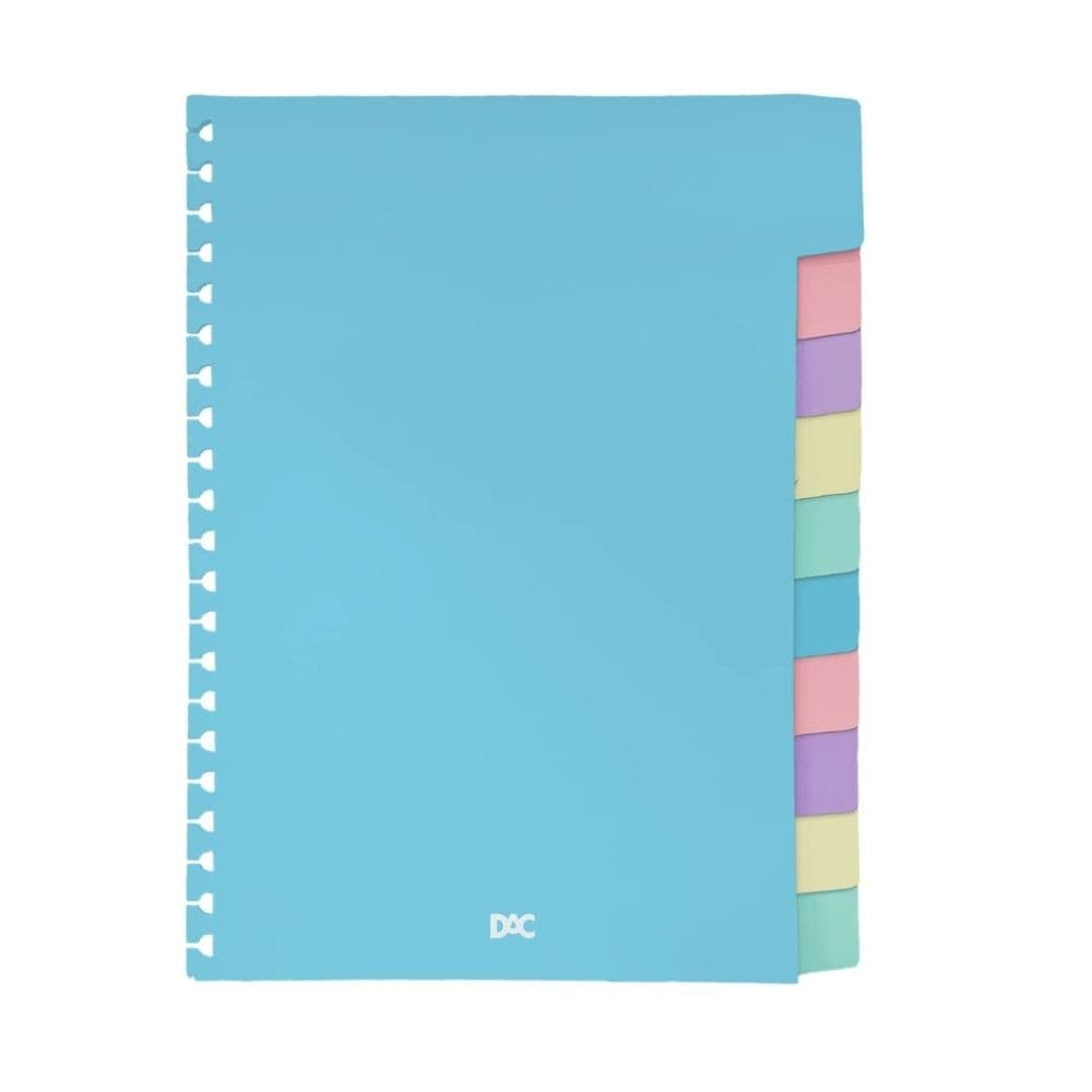 Divisória de Papel Gramatura 180 para Caderno Smart DAC(Tamanhos: Universitário/Colegial/Mini)
