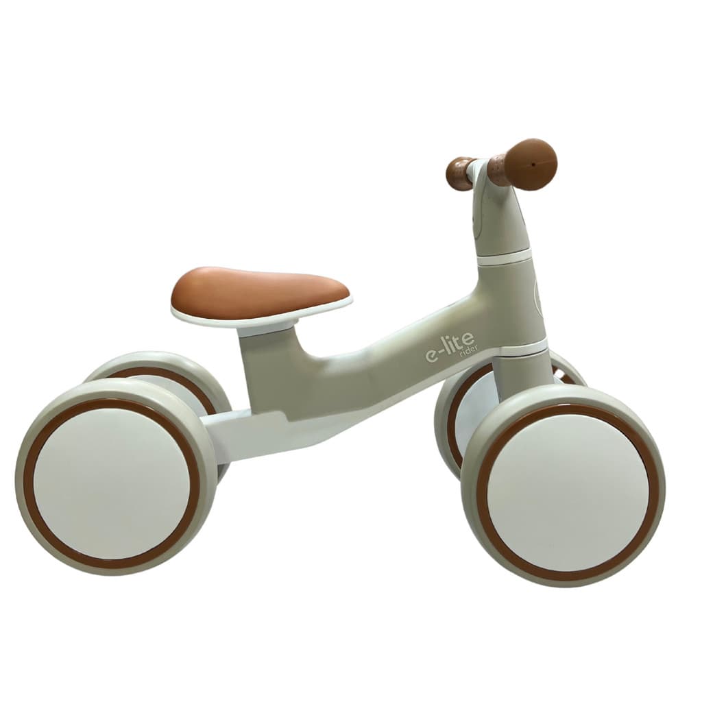 Bicicleta de Equilibrio Andador Sem Pedal Infantil 4 Rodas