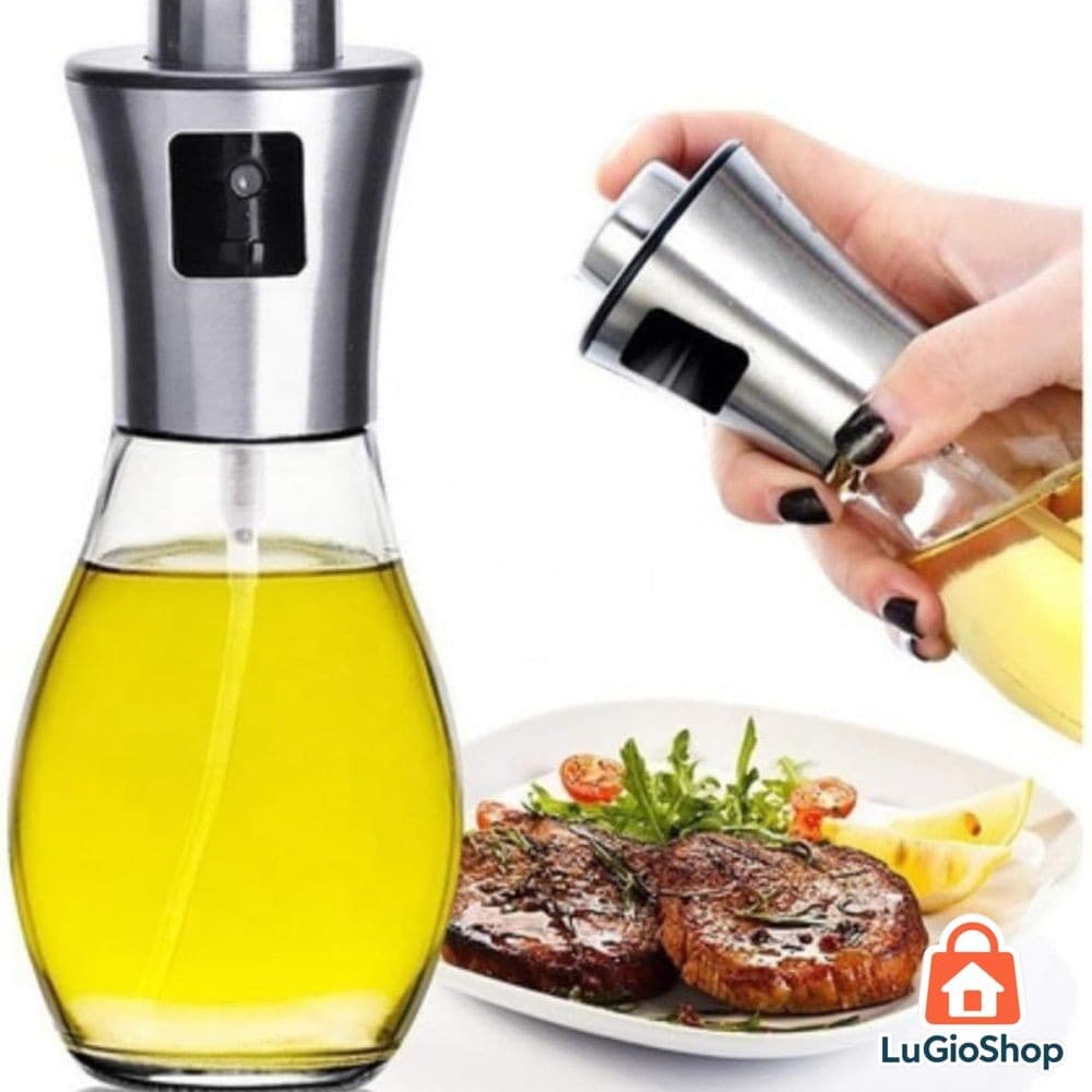 Galheteiro Spray Pulverizador Vidro 200ml Dispenser Azeite vinagre Temperos