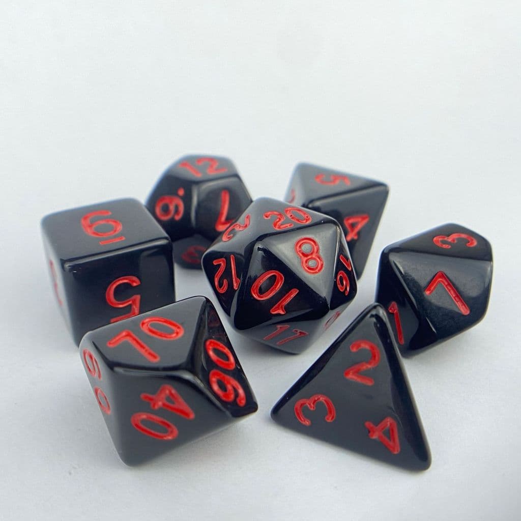 Conjunto De Dados DND Estilo Cristal , 7 Peças , Poliédricos , Jogo De Mesa , De RPG