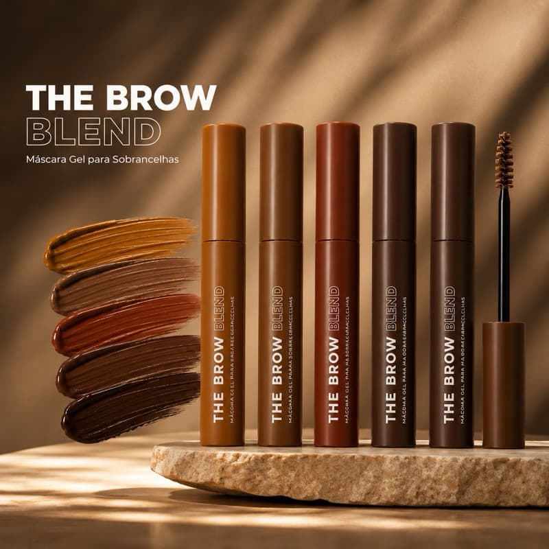 Mascara Gel Para Sobrancelhas The Brow Blend - Acabamento Matte - Ruby Rose