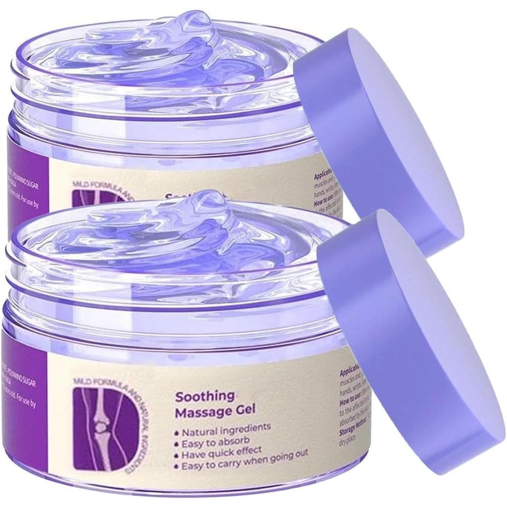 2 Peças de Gel para Articulações Roxo, Creme de Massagem para Cuidado, para Atividades Articulares em Todo o Corpo, Cuid