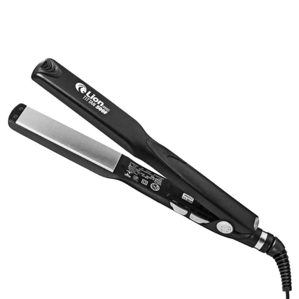 Prancha De Cabelo Profissional Pro Tittan 500f Lion Preto