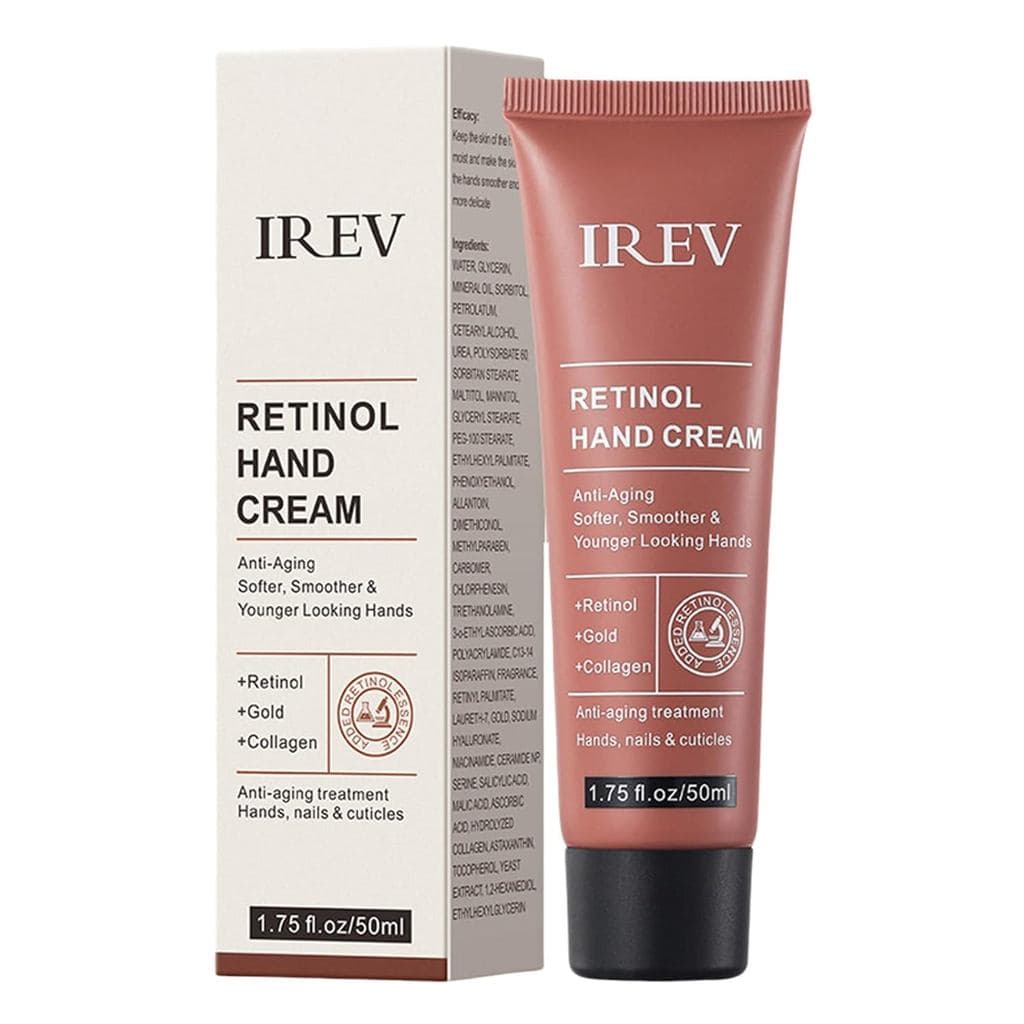 Creme para Mãos com Retinol, Loção Firmadora Anti-Envelhecimento com Colágeno, Hidratante com Retinol para Mãos Secas e