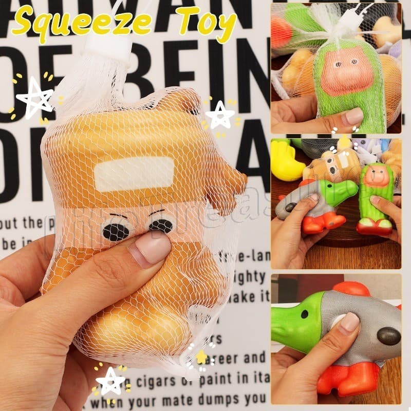 1/3 Unidades De Brinquedo Italiano De Descompressão Brainrot-Moda , Engraçado , Desenho Animado-Enfeites De Mesa De Escr