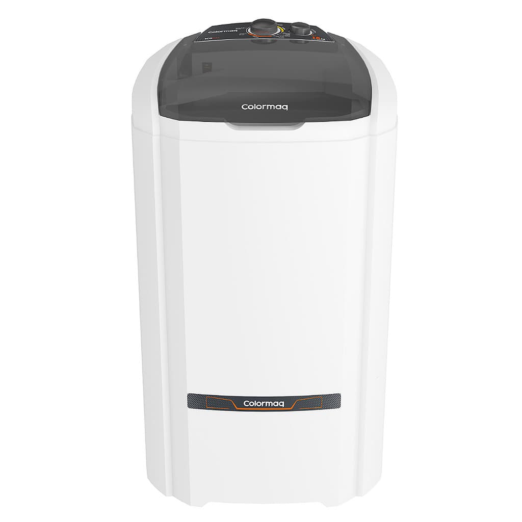 Lavadora Tanquinho 20Kg Colormaq Ecomax LCS20 Semiautomática Branca Elétrica Maquina Lavar Roupas 127V 220V