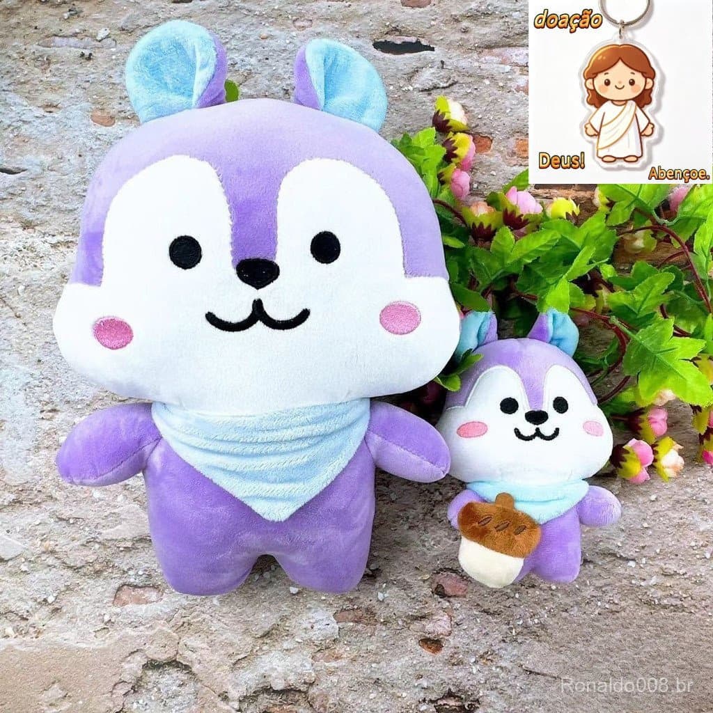 2025 Brinquedo de Pelúcia Mang Nova do Ídolo de Música Pop Coreana BTS J-Hope Hobby Happens