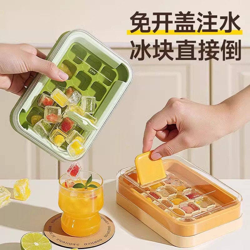 Molde de cubo de gelo de qualidade alimentar, prensa de cubo de gelo congelado, fabricante de gelo doméstico, suplemento