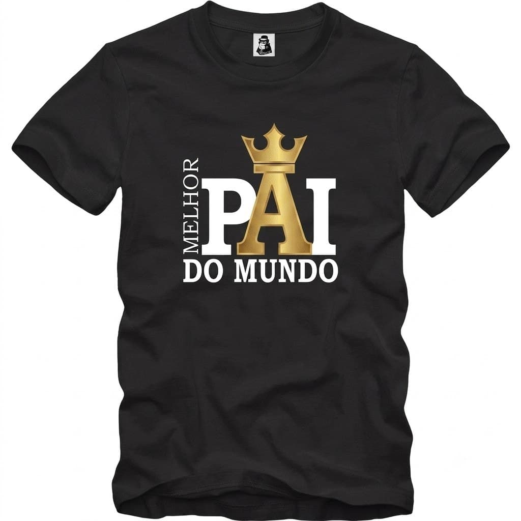 Camisa Dias Dos Pais Melhor Pai Do Mundo Pai Filho 100% Algodão Presente Pai
