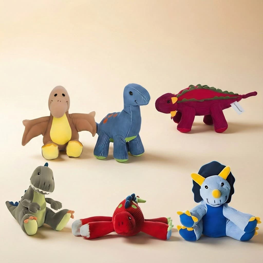 Dinossauro brinquedo de pelúcia tecido boneca travesseiro menina tamanho grande crianças presente aniversário tiranossau