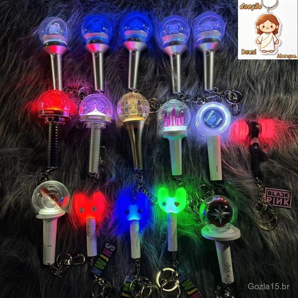 Idol ATEEZ TWICE GIDLE Dezessete Mini Porta-Chaves CANDYBONG
