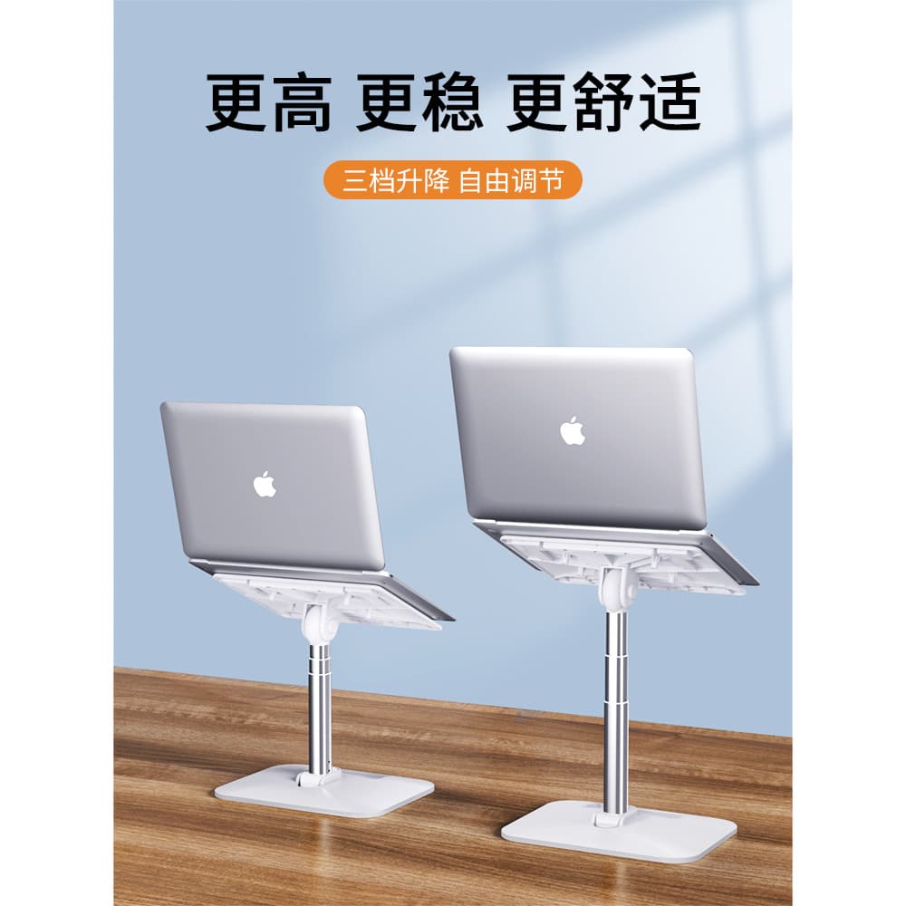 Suporte para computador em pé, elevável, ajustável, levantamento suspenso, mesa de aumento, suporte de trabalho de cabec