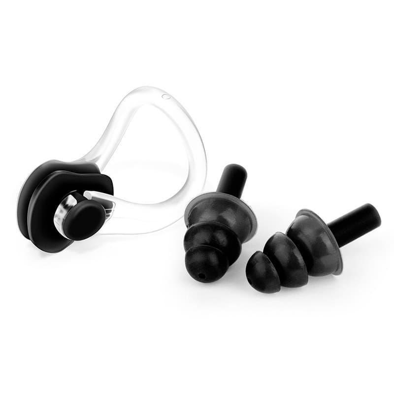 Amor natação tubarão à prova dwaterproof água profissional tampões de ouvido natação banho entrada água confortável tamp