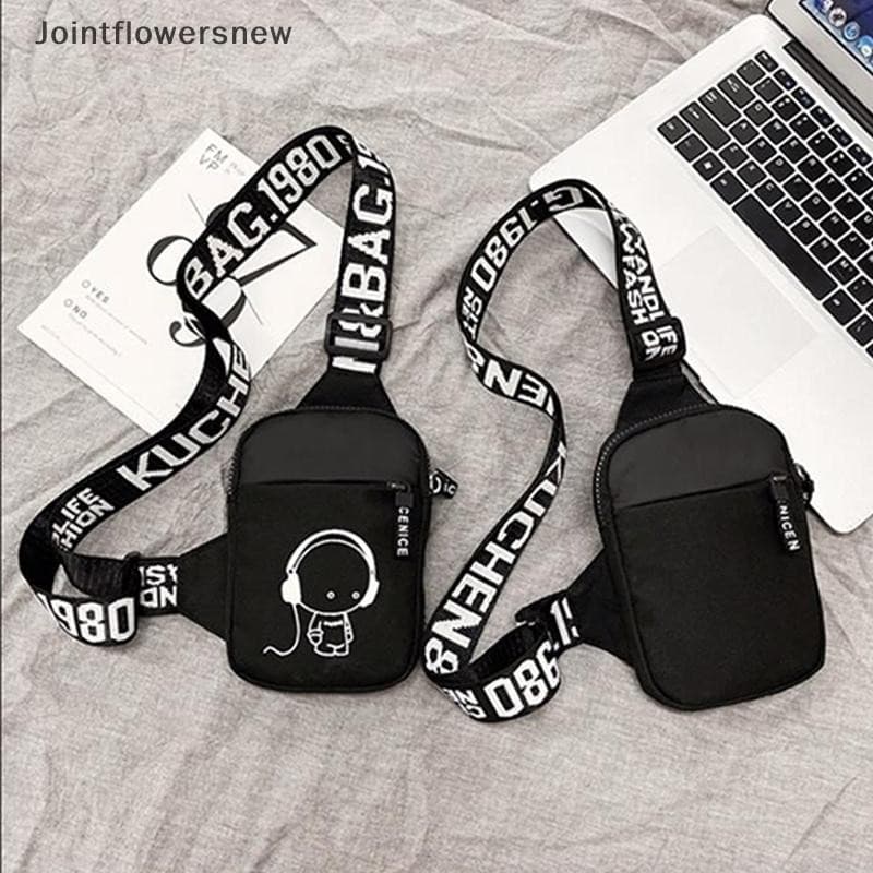 JTN Bolsa De Ombro Masculina Tendência À Prova D'água Pequena Mensageiro Quadrada Crossbody Para Homens Sacache Homme NW
