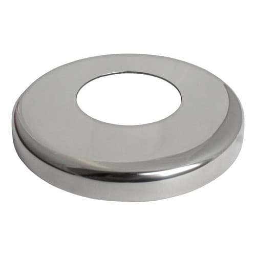 Canopla Redonda Em Aço Inox Para Tubo De 1 1/2'' (35 Unid.)