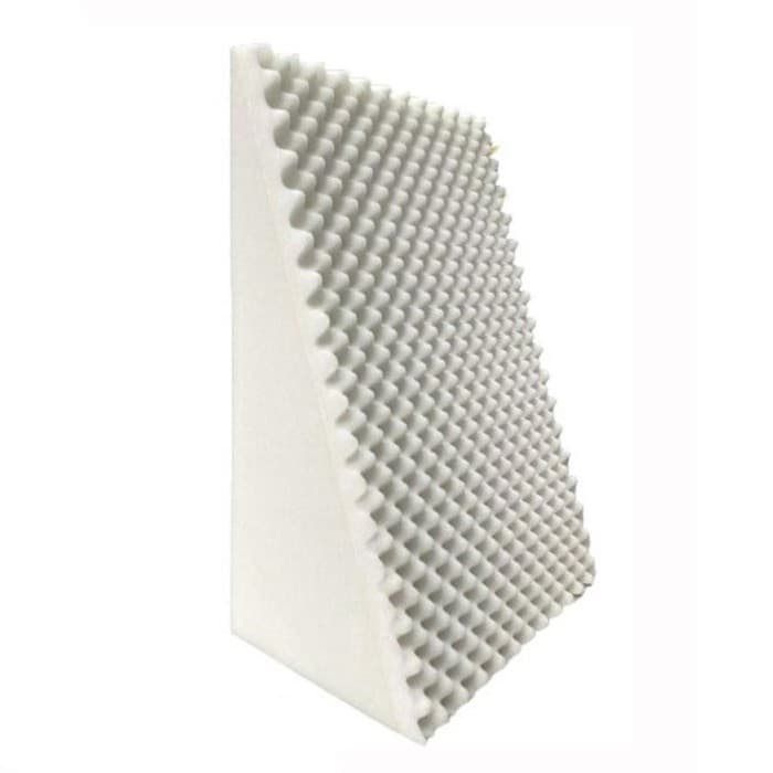 Kit 2 Travesseiro Triangular Encosto Ortopédico p/ Alivio de Dor Pós Cirúrgico Conforto Suave