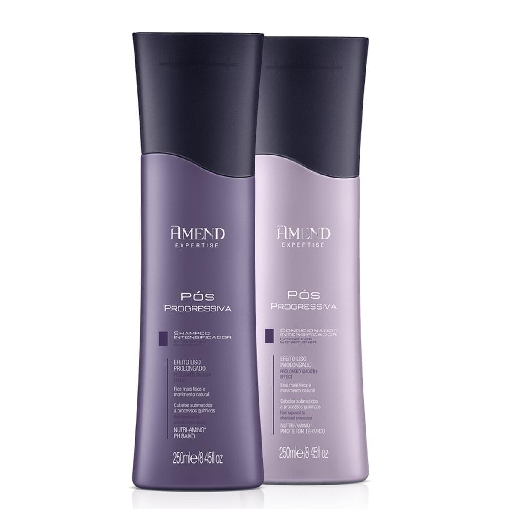 Kit 2P Amend Pós Progressiva Shampoo + Condicionador