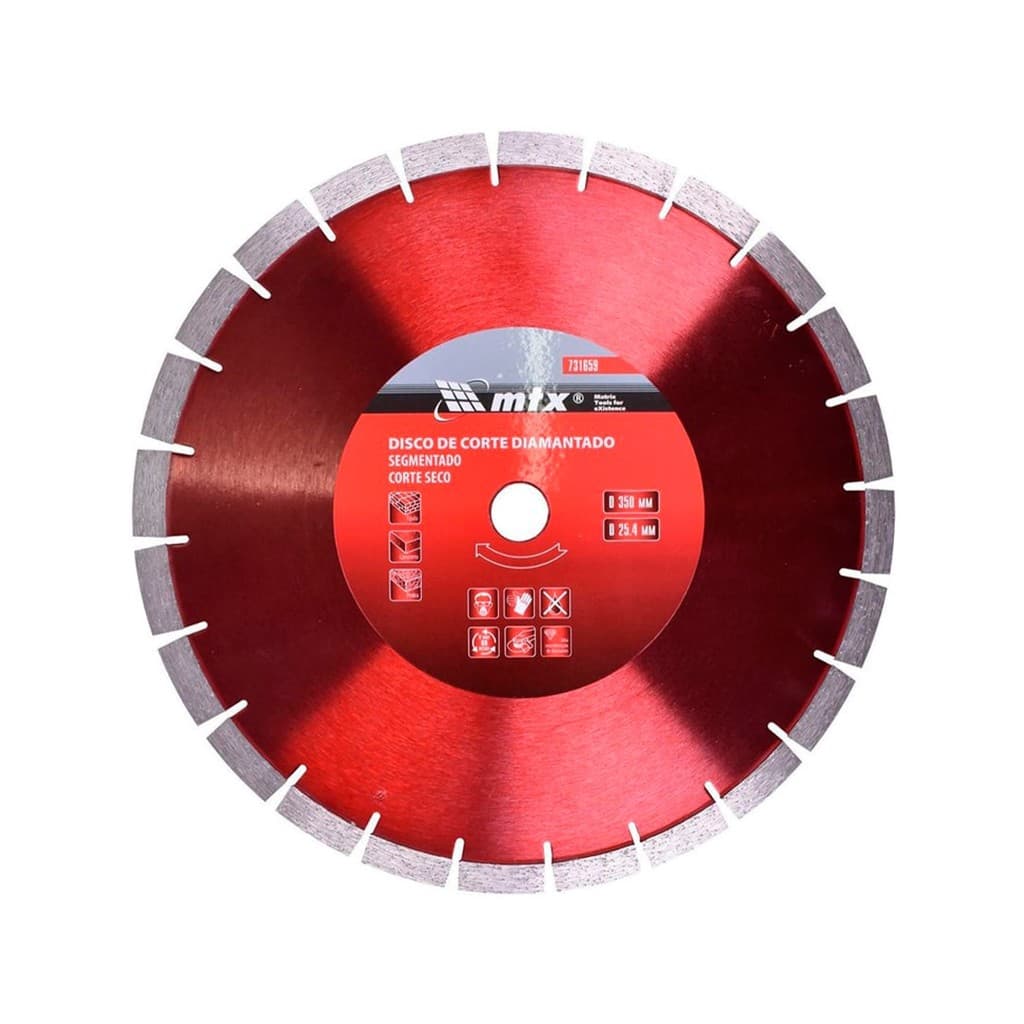 Disco Diamantado 14" (350mm) Segmentado MTX - 731659
