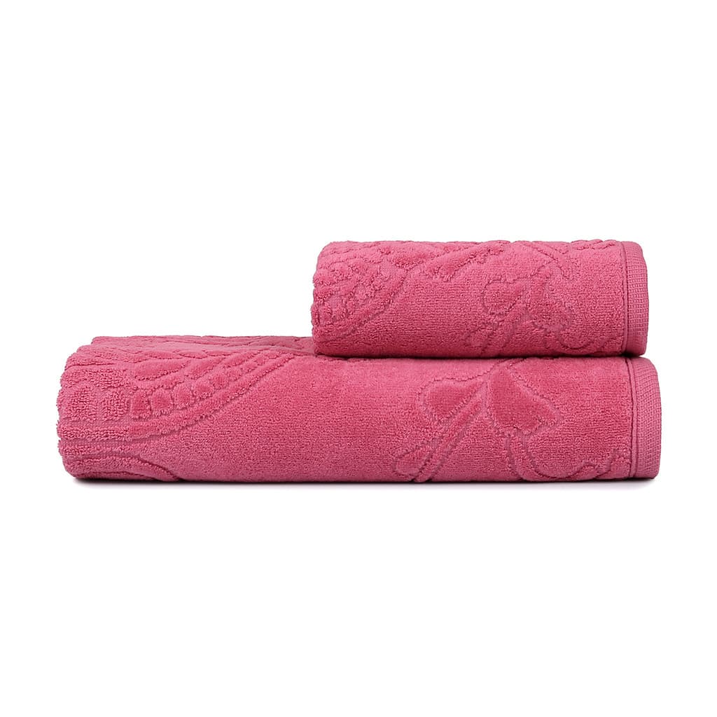 Kit Toalha Banhão E Toalha De Rosto Atlântica Amalfi 100% Algodão Jogo 2 Peças Banho Praia Piscina 470g/m²