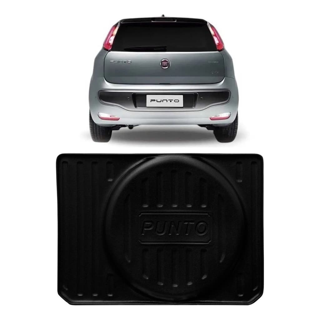Tapete Protetor Porta Malas Bandeja Fiat Punto 2012 A 2018