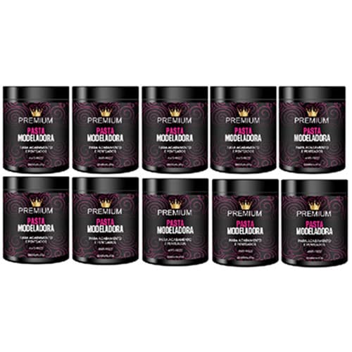 KIT PASTA MODELADORA 500G 10 UNIDADES
