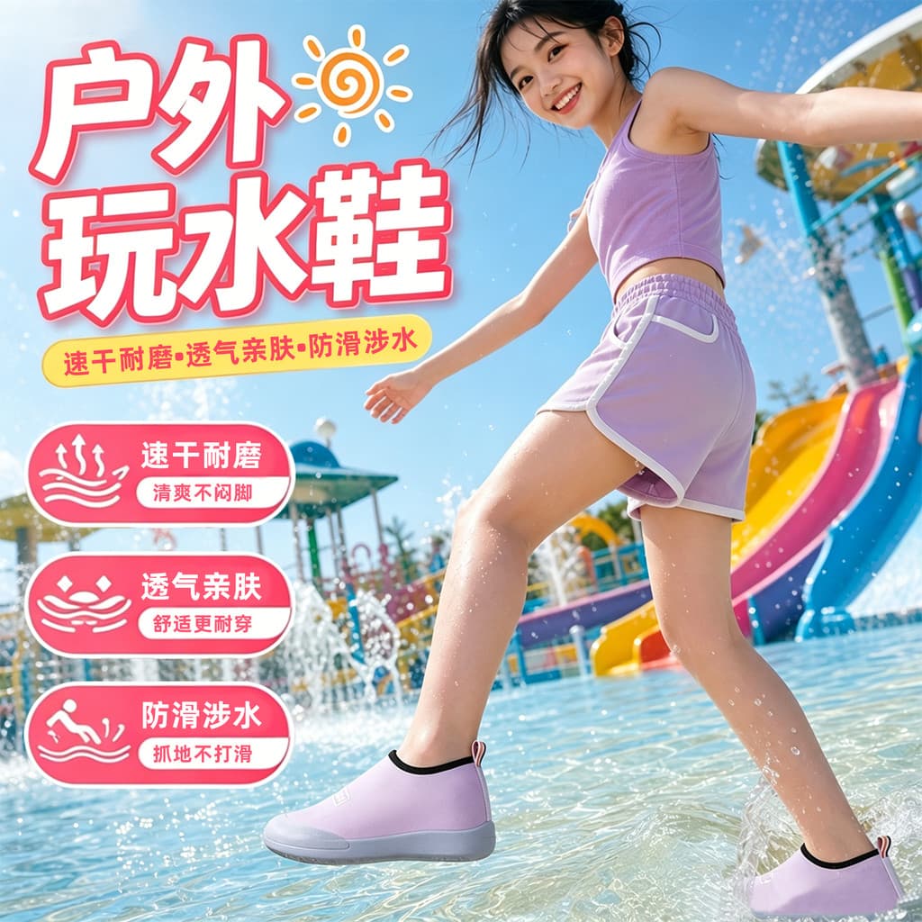 Ao ar livre jogando sapatos de água das mulheres dos homens paraíso praia meias sapatos antiderrapante sola meias de nat