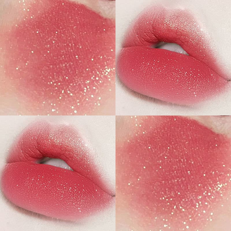 Estudantes de esmalte labial com Glitter fino, adequados para lista de venda quente sem Yan, batom feminino, maquiagem l