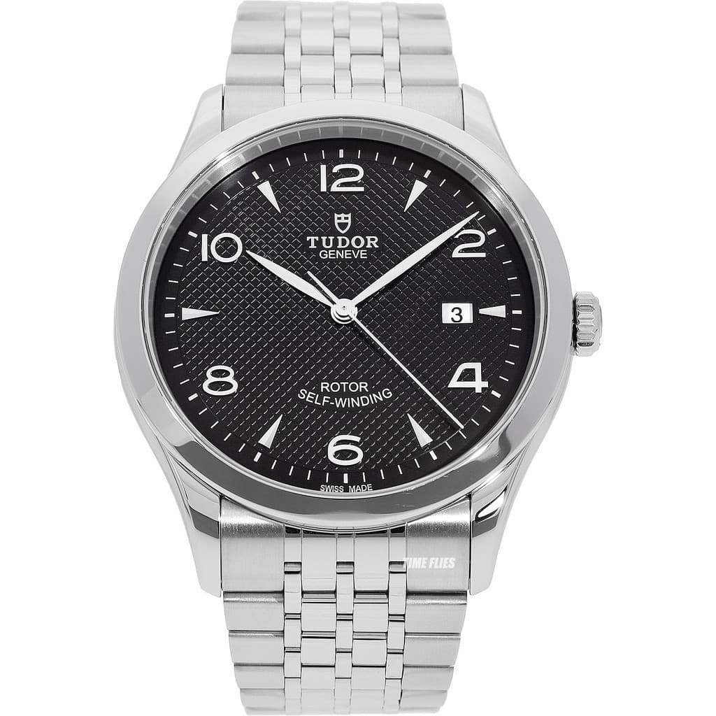 Relógio masculino Tudor Tudor 1926 Relógio mecânico automático M916500002Estilo de banda de aço de placa Digital preta