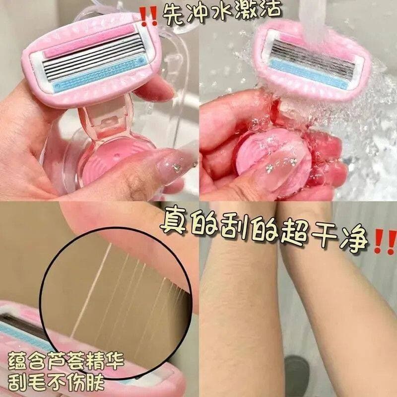 [Youpin] Leg and armpit hair removal device, women's hair trimmer, hair shaving knife, women's special armpit hair remov