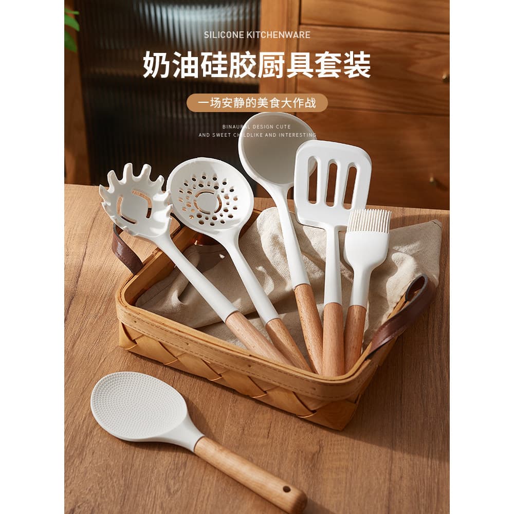 IMhouse Espátula de Silicone Antiaderente Pan Espátula Especial Conjunto de Utensílios de Cozinha Espátula de Cozinha Do