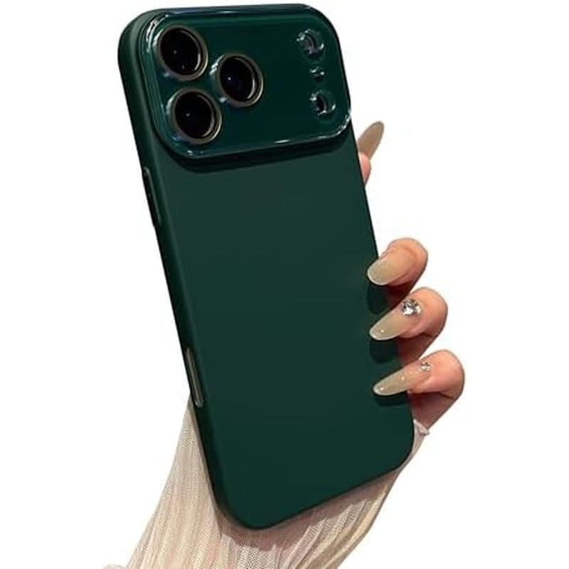 Proteção Completa Da Lente Câmera Caseativa De Cor Sólida Compatível Com Estojo (Branco , 17 Pro)