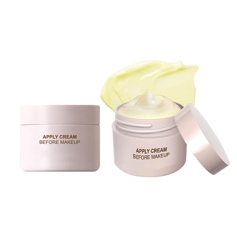 Primer Hidratante, 2 Peças de Primer para Maquiagem Facial, Base e Primer Hidratante 2 em 1, para Maquiagem Facia
