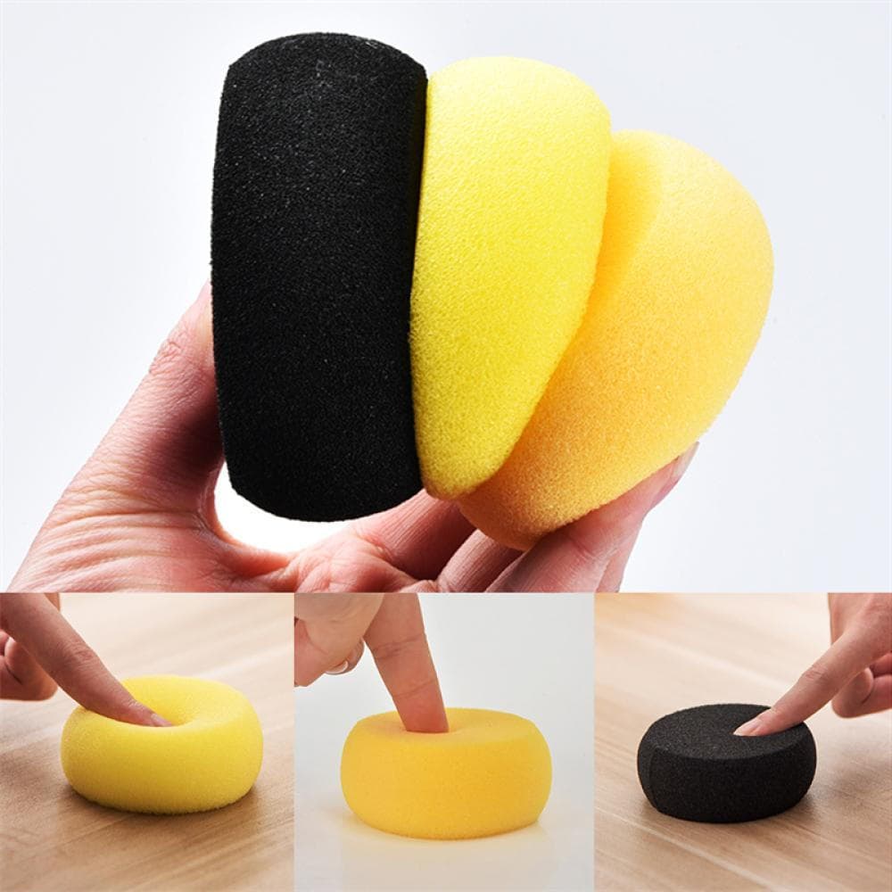 CHICSUMMER Esponja Redonda De Cerâmica , 5 Peças , Absorvente De Água , Escultura , Ferramenta De Modelagem Acessórios D