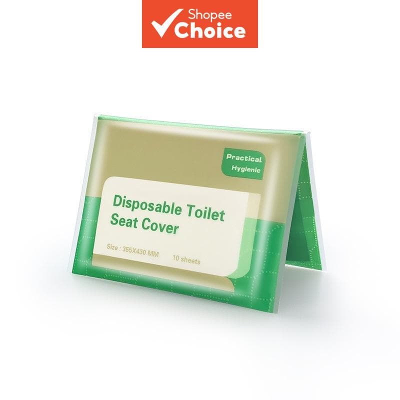 Capas Descartáveis Para Assento De Vaso Sanitário , 10 Peças , Papel Higiênico Portátil Solúvel Em Água Viagem