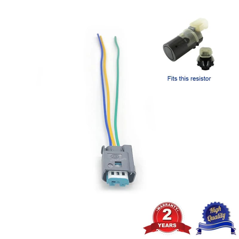 Conector de Fiação para Sensor de Estacionamento Traseiro PDC 66218380318 para BMW E46 320d 330d 330xd