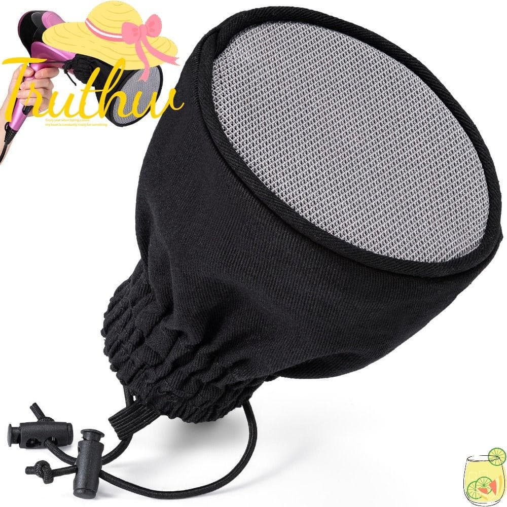 Saco De Armazenamento Do Difusor Secador De Cabelo TRUTHW , Capa Universal Macia , Com Faixa Elástica