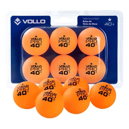 Bola Tênis de Mesa 1 Estrela c/ 6 unidades Cor Laranja