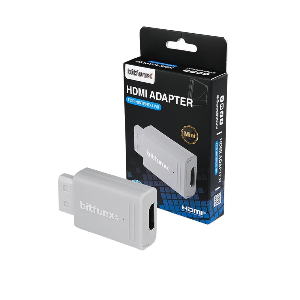 Adaptador HDMI Nintendo Wii Bitfunx Mini HD 480p/576i