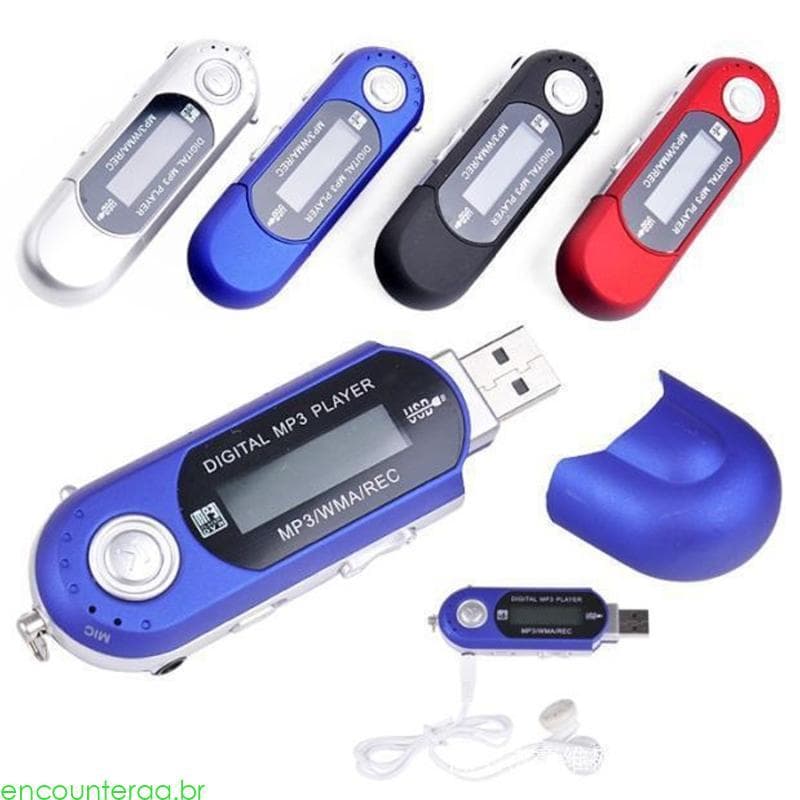 Encountera MP3 Music Player Alimentação Removível E Interface USB Leitor Música Transferência Arquivo Fác