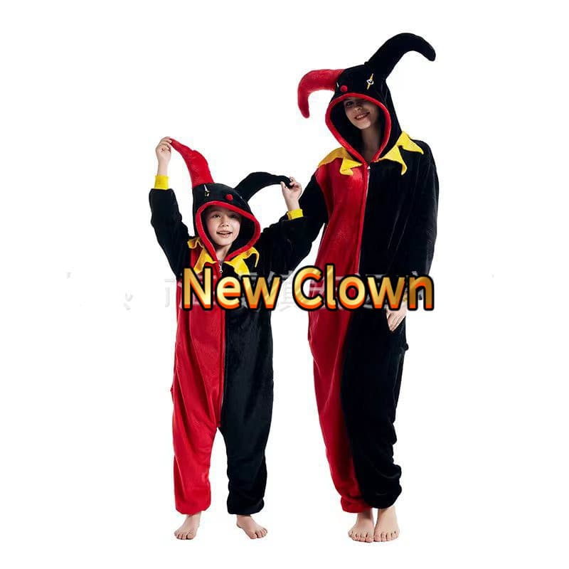 Novo Macacão Grinch Kigurumi Pijamas Casais Pais E Crianças Homewear Trajes Cosplay De Halloween