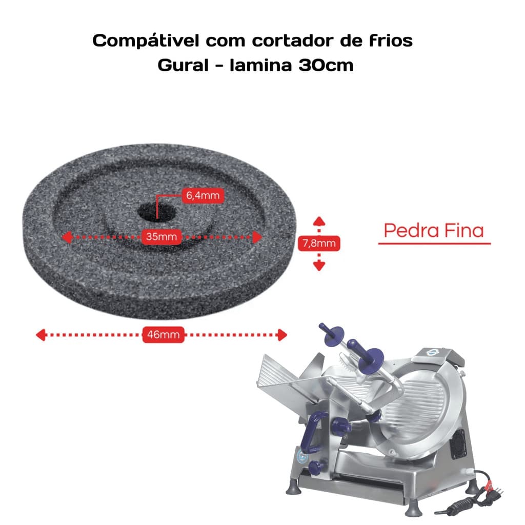 Kit Rebolo Maior/Menor P/ Cortador Gural AXT GLP 30cm GLP275