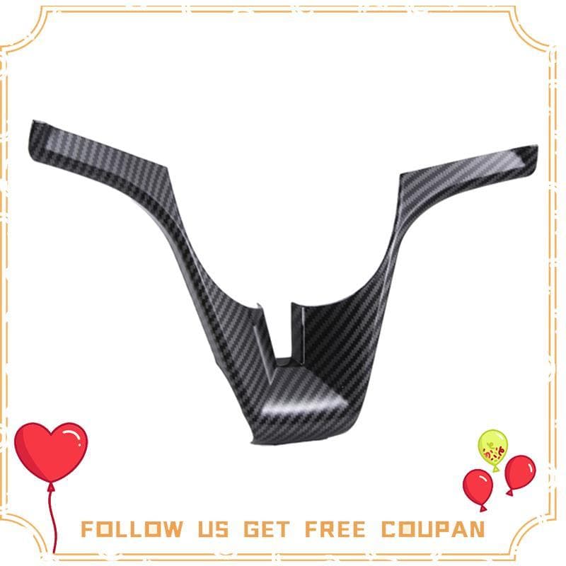 Guarnição Do Volante Interior De Fibra De Carbono Carro Para Clássico Cruze Sedan Hatchback 2009-2015 p75h1kd1lf.br