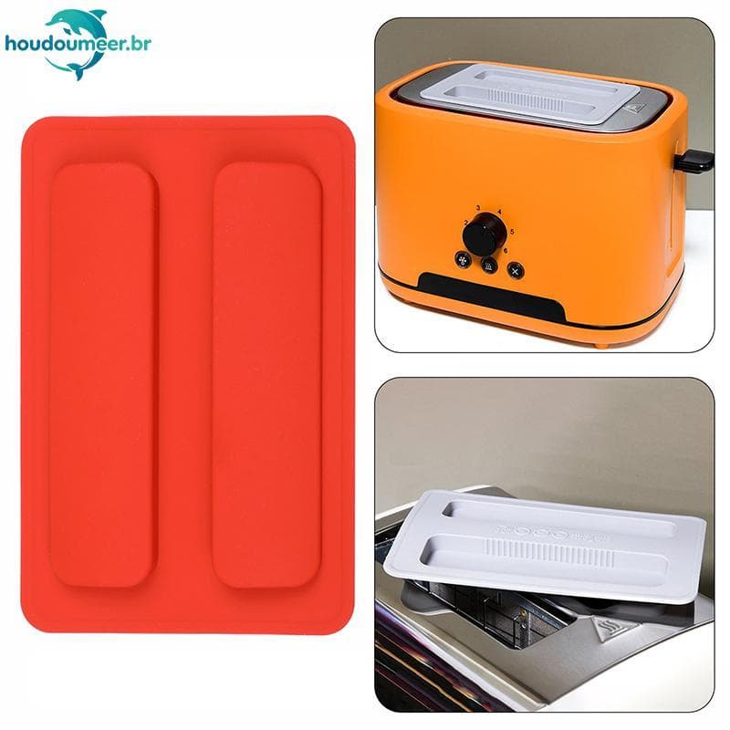 HOUDO Silicone Torradeira Tampa Protetora Contra Poeira Para Elétrica Utensílios De Cozinha