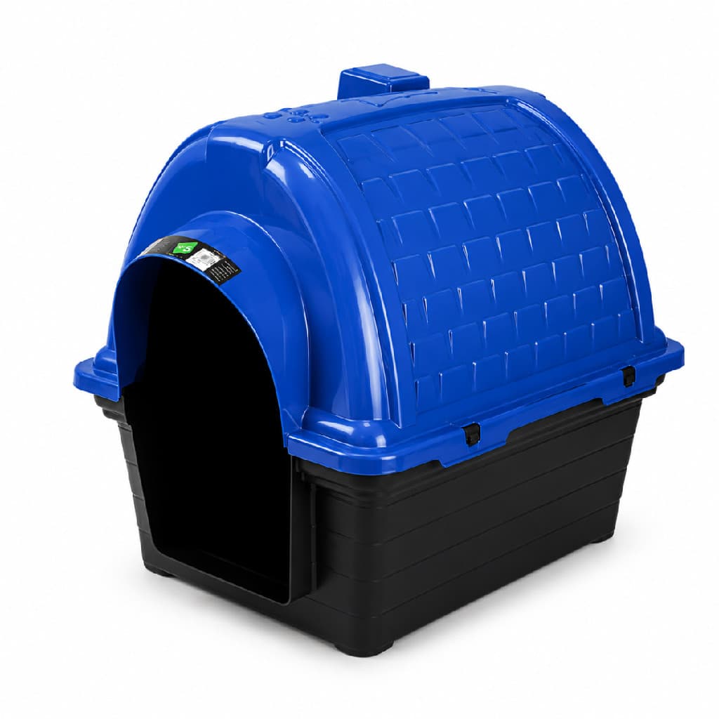 Casinha de Cachorro desmontável, Pet n5 porte mini pequeno Azul