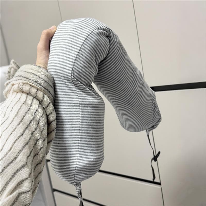 [Produtos de viagem] Travesseiro portátil em forma de U, partículas de espuma, avião, alta trilho, viagem, pescoço, carr