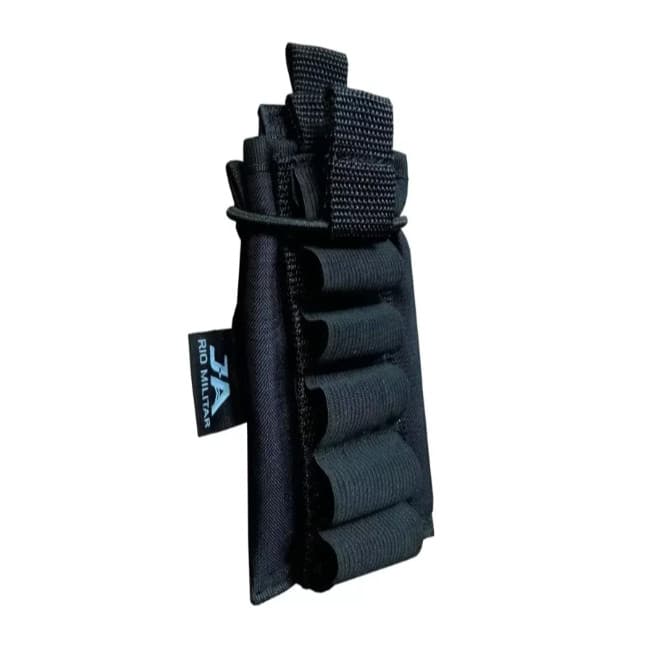 PORTA MUNIÇÕES MODULAR CAL 12 - PRETA - JA RIO MILITAR