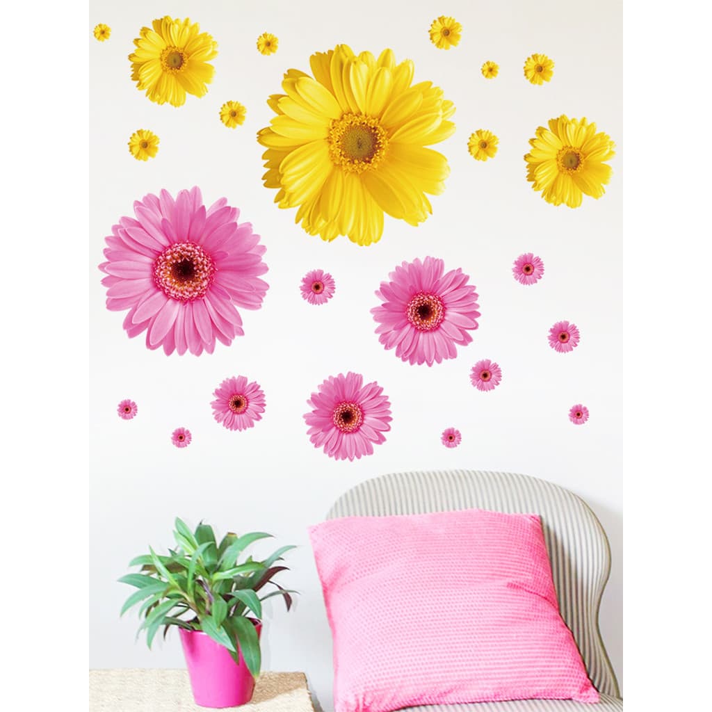 Sala de estar capa de parede feio adesivos de parede quarto decoração papel de auto-adesivo adesivos de parede fl